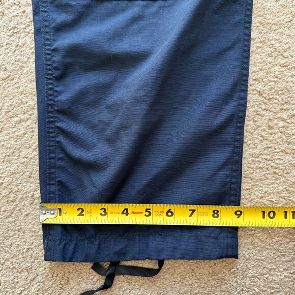 Propper Pants Mens XL 40x31 High Rise Cargo Navy Blue Ripstop Pockets - Picture 11 of 12